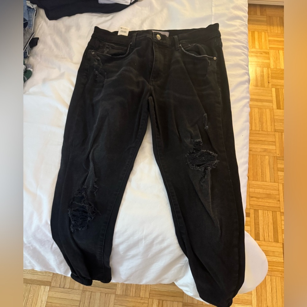 Joes jeans black jeans. Size 33. Barely worn. Perfect condition